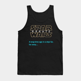 Spar Wars Karate Dojo Martial Arts Sparring MMA Tank Top